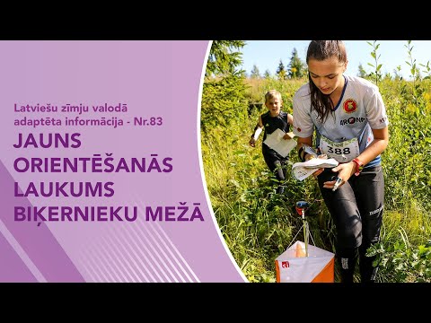 Video ziņas Nr. 83 “Jauna orientēšanās trase Biķernieku mežā”