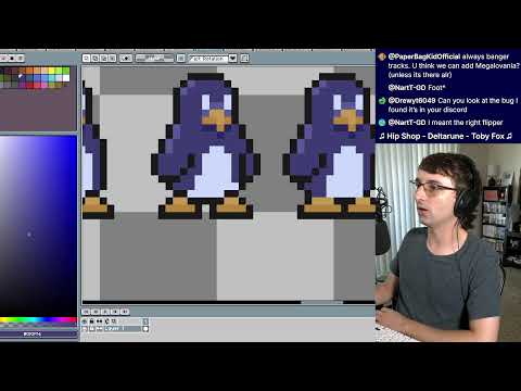 Custom pixel art! Taking viewer requests on MOONSHIRE MONDAY!
