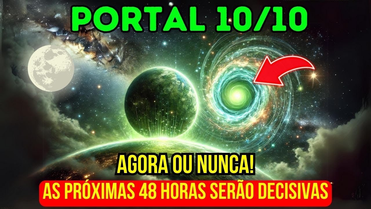 ✨CUIDADO! O portal 1010 JÁ ESTÁ ABERTO — uma grande transformação planetária está se aproximando!