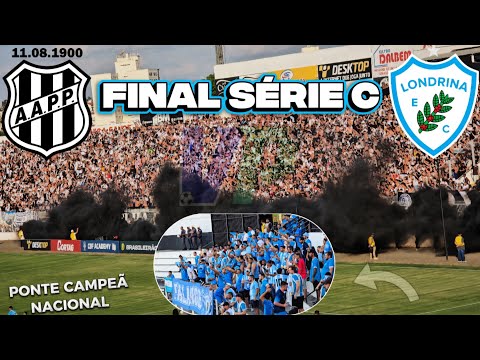 INVASÃO ALVI-CELESTE em CAMPINAS! - Final Série C 2025 | Ponte Preta 2 X 0 Londrina
