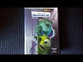 Disney PIXAR MONSTERS INC DVD Overview
