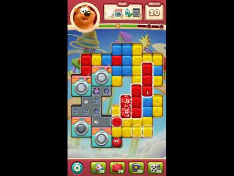 Toon Blast Level 6044 - NO BOOSTERS 🐻🐺🐱 | SKILLGAMING ✔️