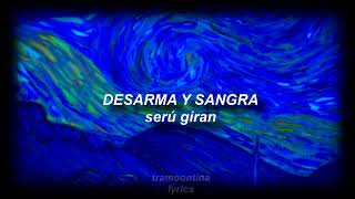 Desarma y sangra. (Serú Girán) Video Lyrics.