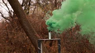 Green Smoke Bomb - SBFX Colored Smoke Grenades