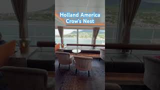 Have you experienced the Holland America Koningsdam’s Crow’s Nest
