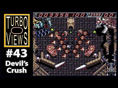 "Devil's Crush" - Turbo Views 43 (TurboGrafx-16 / Duo game REVIEW!)