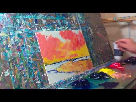 How To Paint a Marsh Landscape Alla Prima - Jose Trujillo Oil Painting Session 24