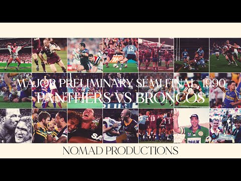 NSWRL Major Preliminary Semi Final, 1990 - Penrith Panthers vs Brisbane Broncos