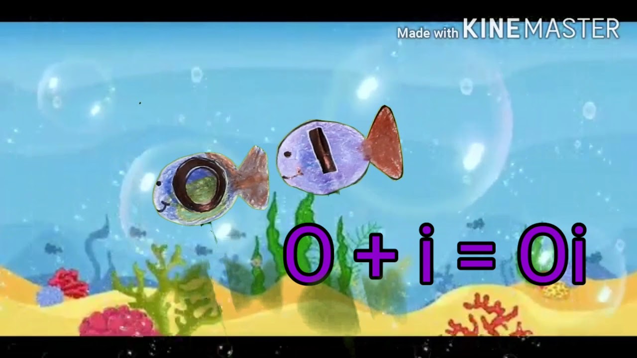 História    dos encontros vocálicos peixinhos