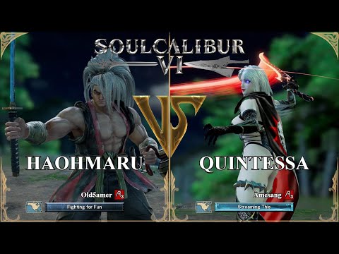SoulCalibur VI — Old5amer (Haohmaru) VS Amesang (Quintessa) | Xbox Series X Ranked