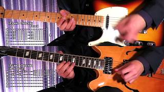 Taken For A Fool - The Strokes ( Guitar Tab Tutorial & Cover )