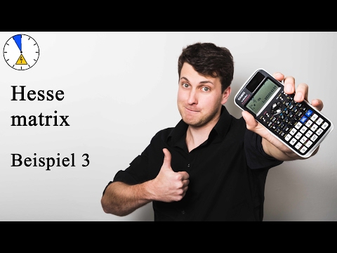 Hessematrix berechnen Beispiel 3