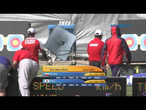 Iran v Korea – compound men's team gold | Asian Archery Championships 2011