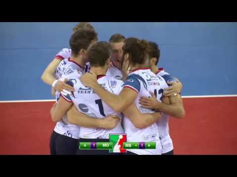 Superlega A1: Highlights Modena-Monza 1-3