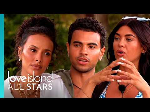 Maya Jama gets Harrison to SPILL THE TEA on his past relationship | Love Island All Stars 2026