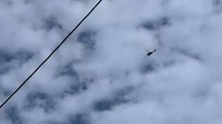 軍用機材ヘリコプター🚁？明野？から、小牧行き〜？わからへんけど〜？