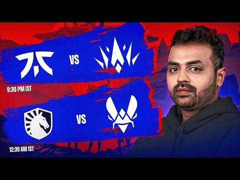 FNC vs BBL | TL VS VIT | VCT EMEA - Kickoff Day 4 WatchParty #VctWatchParty