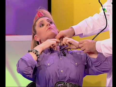 Chona en la consulta del médico. Tejina. 18-1-09