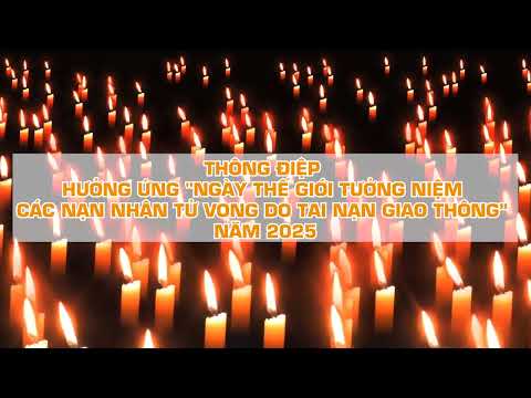 THÔNG ĐIỆP GIAO THÔNG NĂM 2025