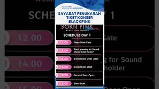 Ini Syarat Penukaran Tiket Konser BLACKPINK di GBK Jakarta hingga Hal yang Harus Diperhatikan BLINK