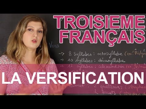 La versification