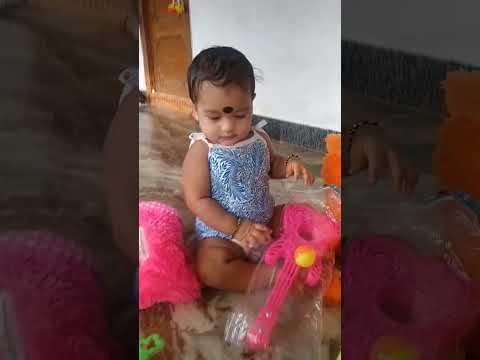 pravasthi's world#viral song# My princess playing time