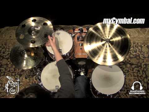 Sabian 16" AAX O-Zone Crash Cymbal - Brilliant (21600XB-1011315GG)