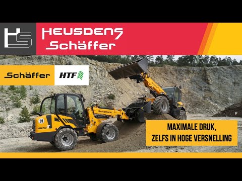 Heusdens Schäffer - HTF, maximale druk, zelfs in hoge versnelling