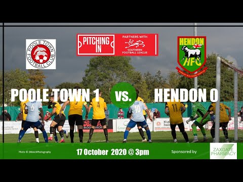 Poole Town 1-0 Hendon - Highlights 17 October 2020