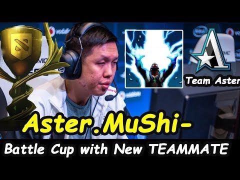 Mushi - [Zeus] Battle Cup with Team Aster (NewTeammate) | Dota 2 7.21 b