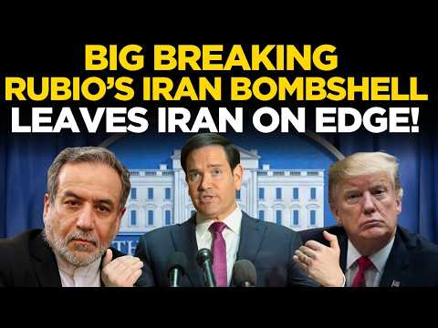 Breaking News LIVE: Rubio’s Major Iran Statement LIVE | Trump Administration’s Latest Move | US News