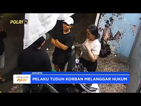 POLRES JAKBAR AMANKAN POLISI GADUNGAN