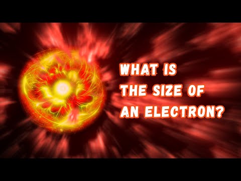 Wie groß ist ein Elektron tatsächlich?