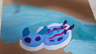 ウミウシをより魅力的に描く
