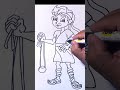 Step by Step Drawing of David and Goliath - 1