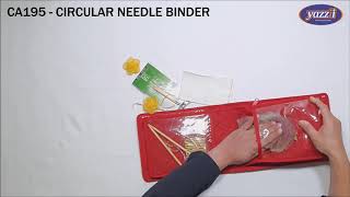 CA195 – Circular Needle Binder | Yazzii Craft Storage Bag