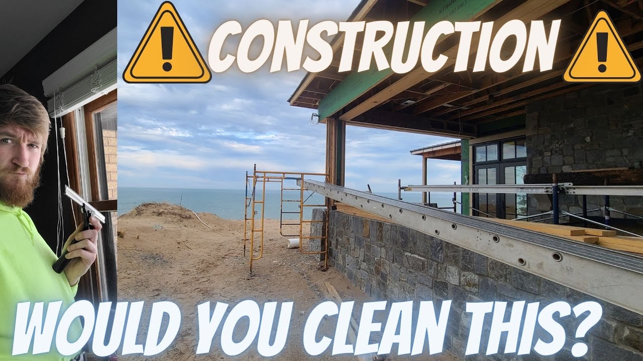 Window Cleaning - Window Washing - Post Construction - Cleanup Tips and Tricks - Clean Windows FAST