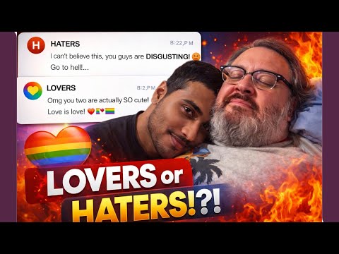 Gay age gap couple 21 47 live chat from bed room don’t miss!!!