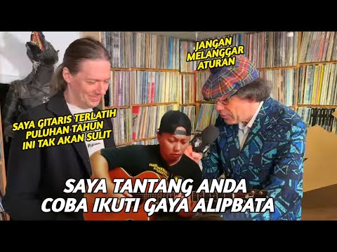 Harap maklum gitaris ini baru tau Alip Ba Ta! Dikira permainannya biasa ternyata bikin gila