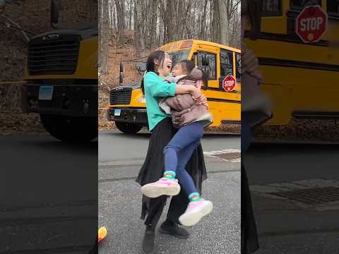 미국 사는 조카 유치원 하원 마중나가기♥️#추수감사절 #thanksgiving