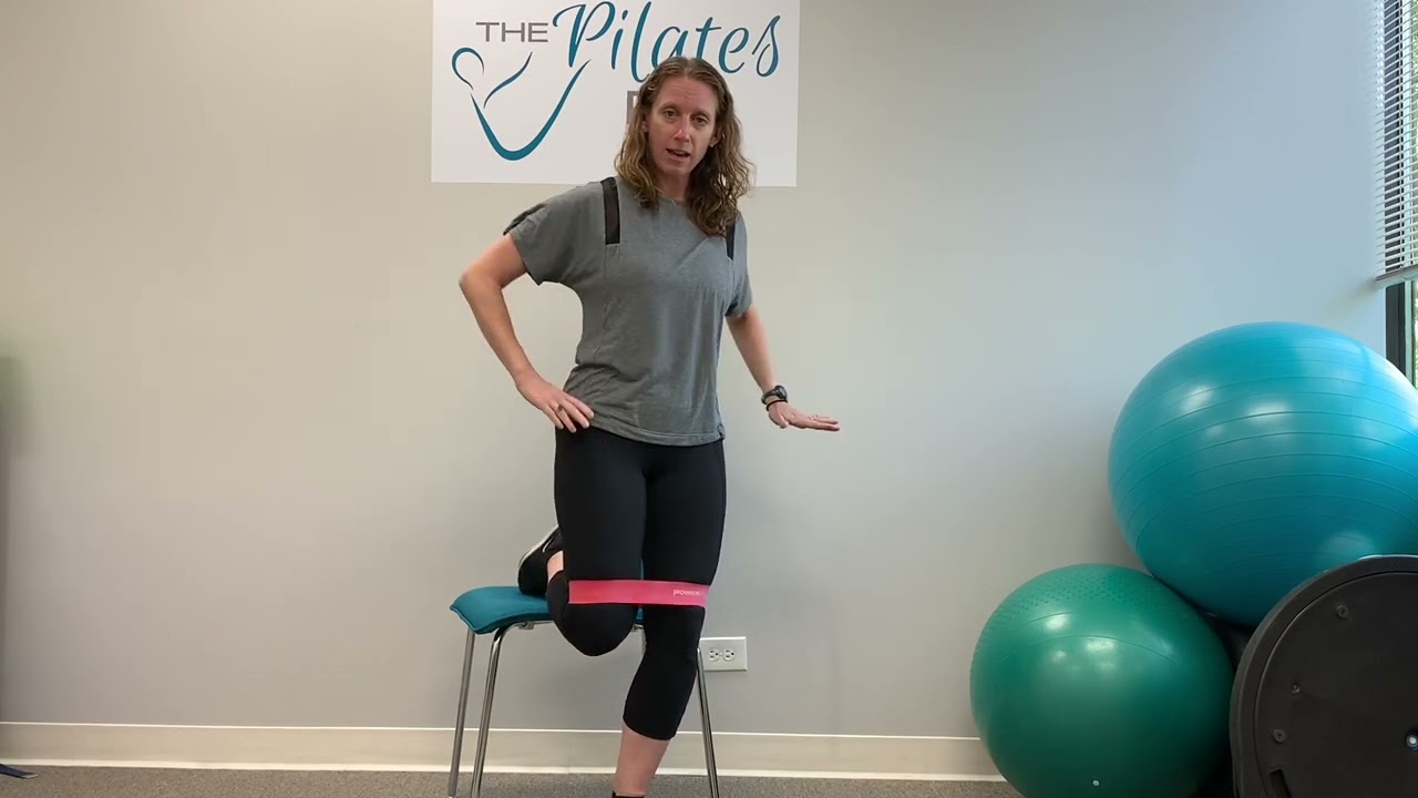 Standing Clamshell exercise - YouTube