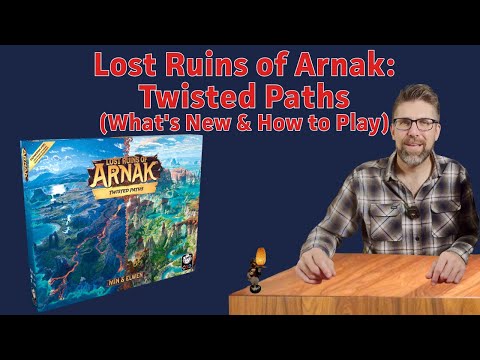 Lost Ruins of Arnak: Twisted Paths expansion -- What's New & How to Play