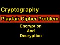 Playfair Cipher Problem | Cryptography | Encryption And Decryption | Tamil