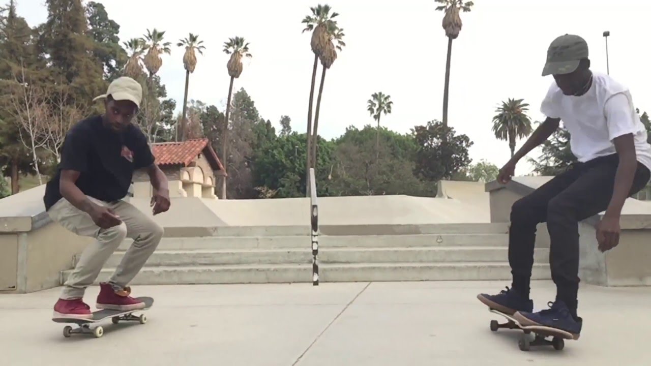 Keelan Dadd patina "back to back" con su hermano