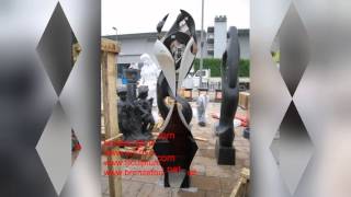 Marble wall fountains