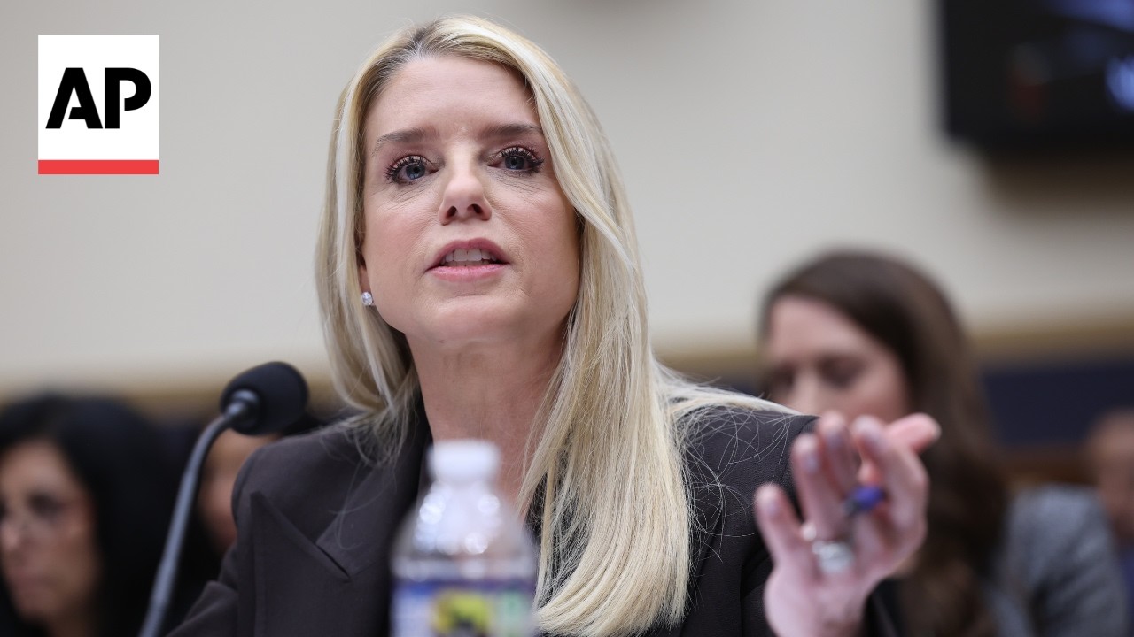 Pam Bondi clashes with Democrats on Epstein files during DOJ hearing