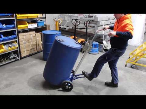 Three Wheel Drum Lifter Trolley