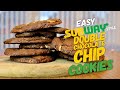 Easy Subway Style Double Chocolate Chip Cookies Montvale Bakes