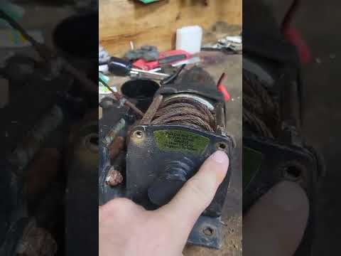 How to repair a non-working atv winch @Doinityourself