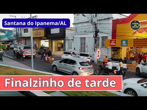 Um tour nas ruas e centro de Santana do Ipanema/Alagoas. Novembro de 2025.